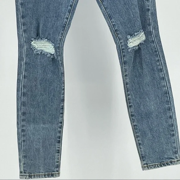 WE WORE WHAT NWT THE DANIELLE JEAN IN SPEING ST HOLE BLUE 24 - Picture 9 of 12